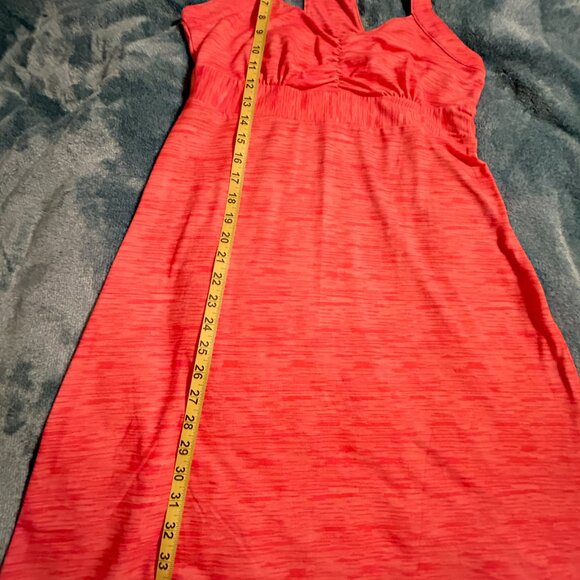 Outdoor Lifestyle Sleeveless Coral Sporty Summer Athletic Dress Size M - Picture 5 of 6